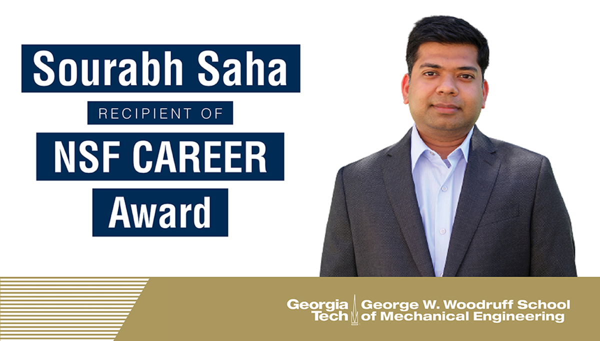 Saha NSF CAREER Award