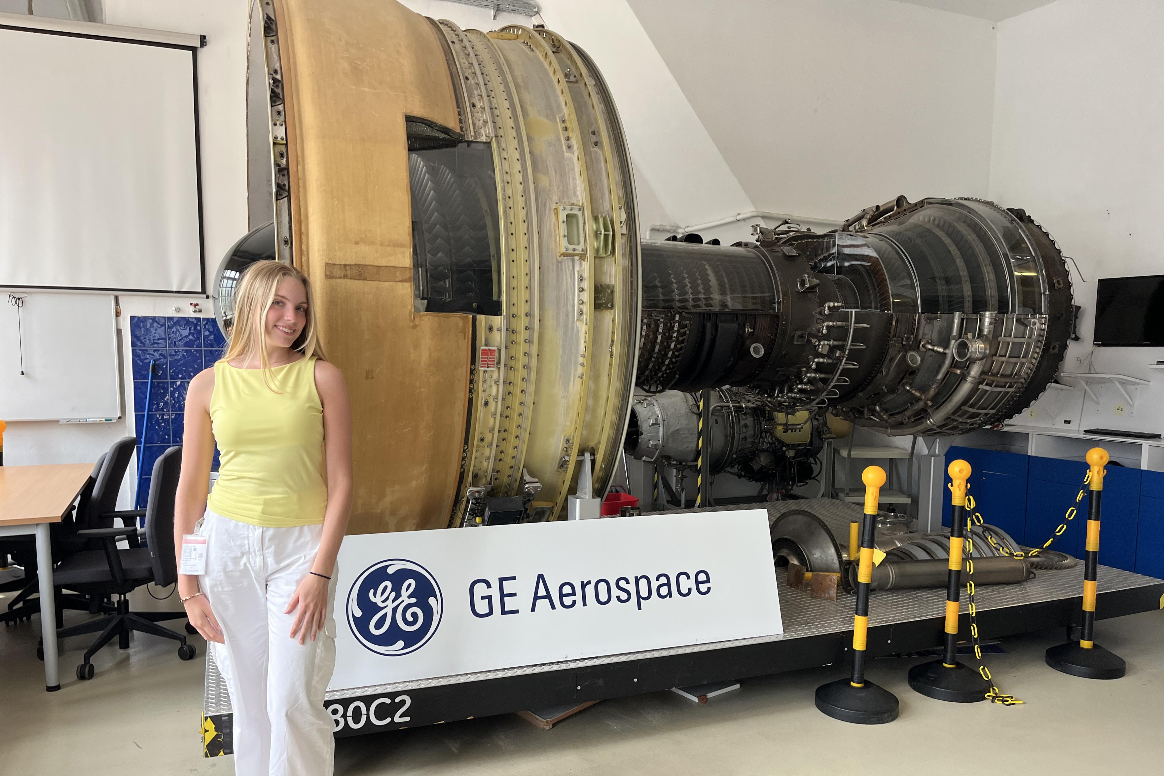 Audrey Ball, GE Aerospace Internship