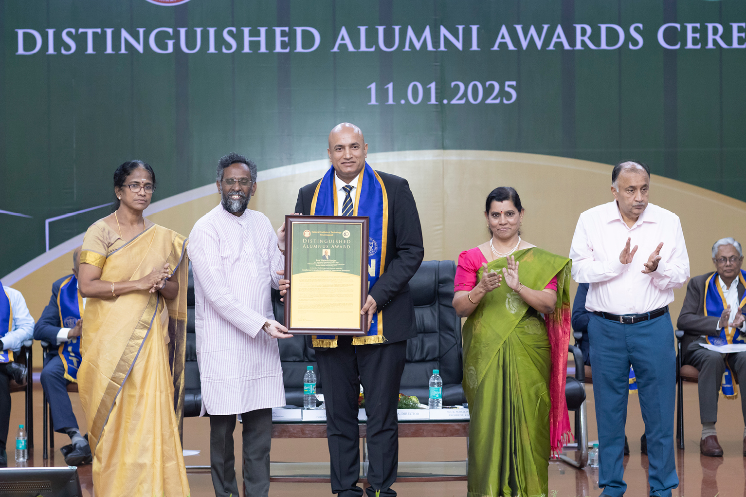 Devesh Ranjan Receives the 2024 Distinguished Alumni Award from Alma Mater 