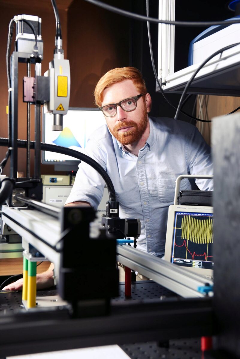 David Torello, lecturer in the Woodruff School of Mechanical Engineering