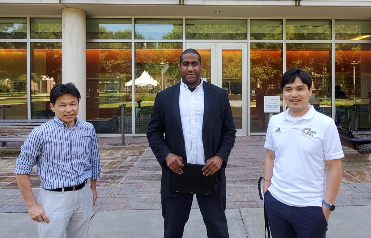  Minoru “Shino” Shinohara, Frank Hammond, and Woon-Hong Yeo