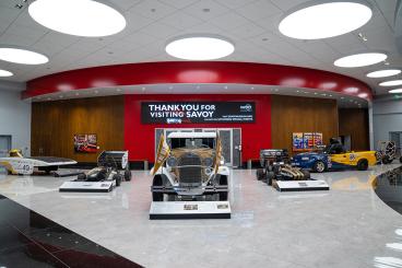 Vehicles on Exhibit at the Savoy Automobile Museum